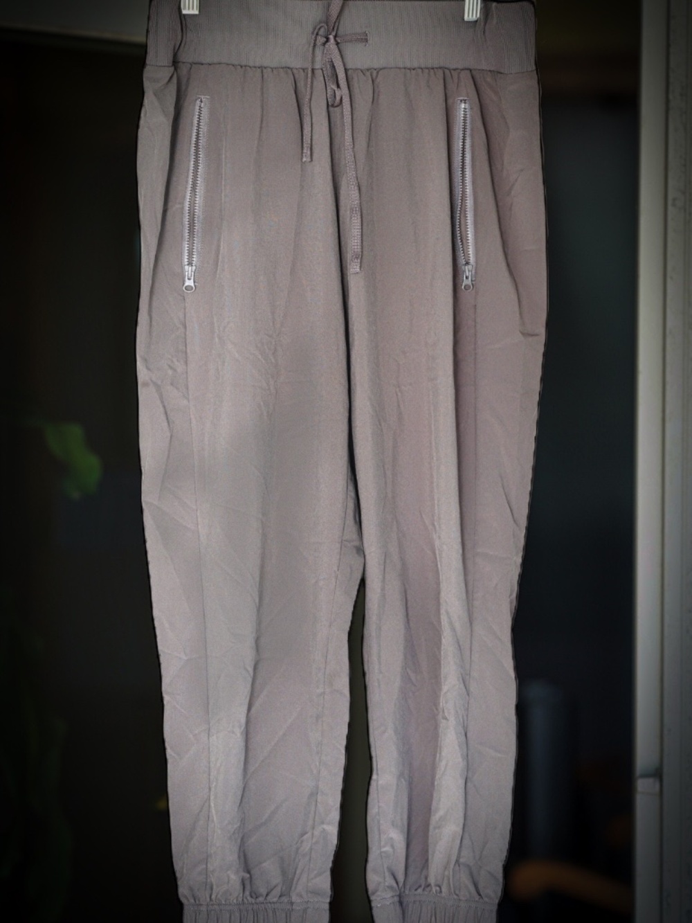 Z by Zella Gray Athleisure Joggers with Zip Pockets - Size Medium - Picture 3 of 3